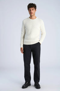Recycle Knit Jumper White
