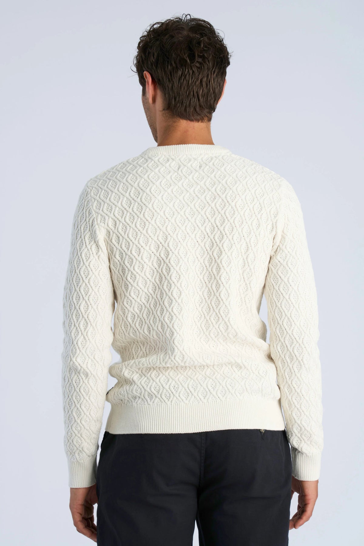 Recycle Knit Jumper White