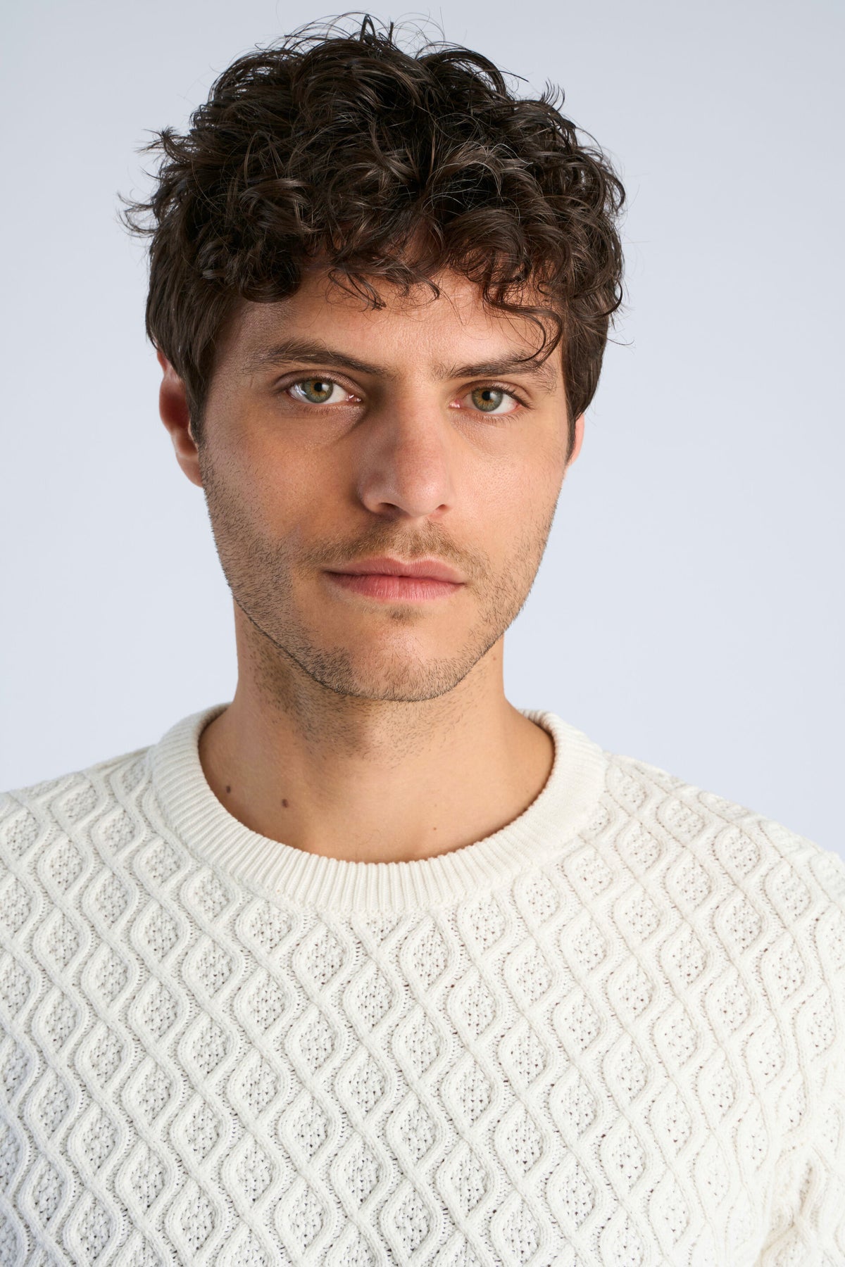 Recycle Knit Jumper White