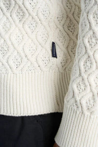 Recycle Knit Jumper White