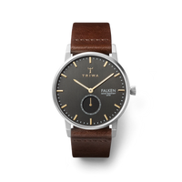 Smoky Falken Dark Brown Leather