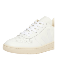 Mens V-10 Leather White