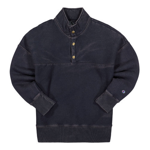 Half Buttoned Sweatshirt Bs501