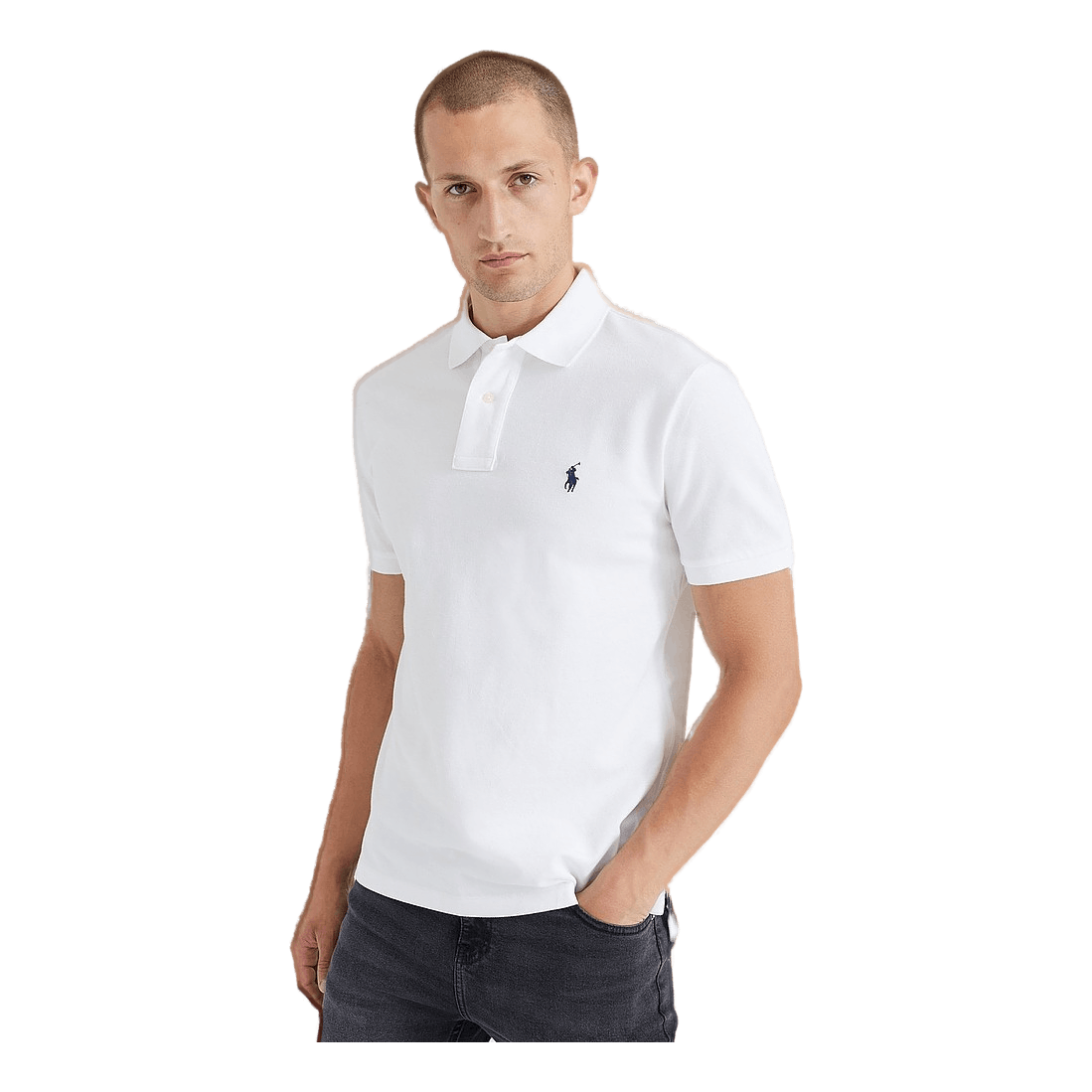 Polo Ralph Lauren Custom Slim Fit Cotton Mesh Po