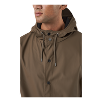 Rains Long Jacket Wood