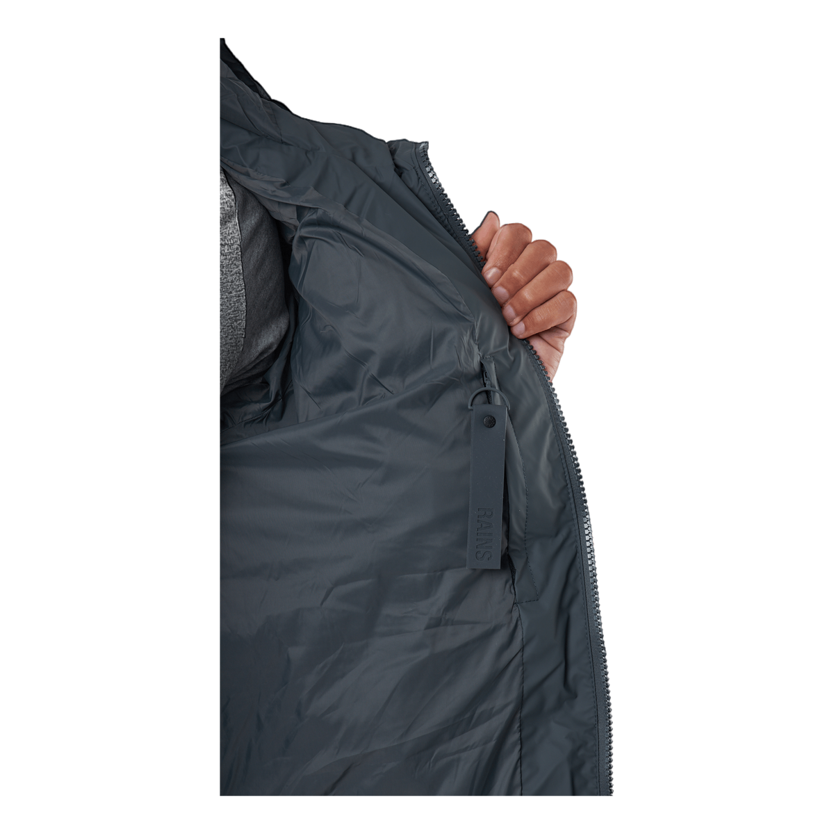 Rains Puffer Jacket Slate