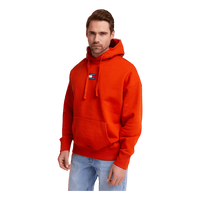 Tommy Hilfiger Tjm Tommy Badge Hoodie Deep Crimson