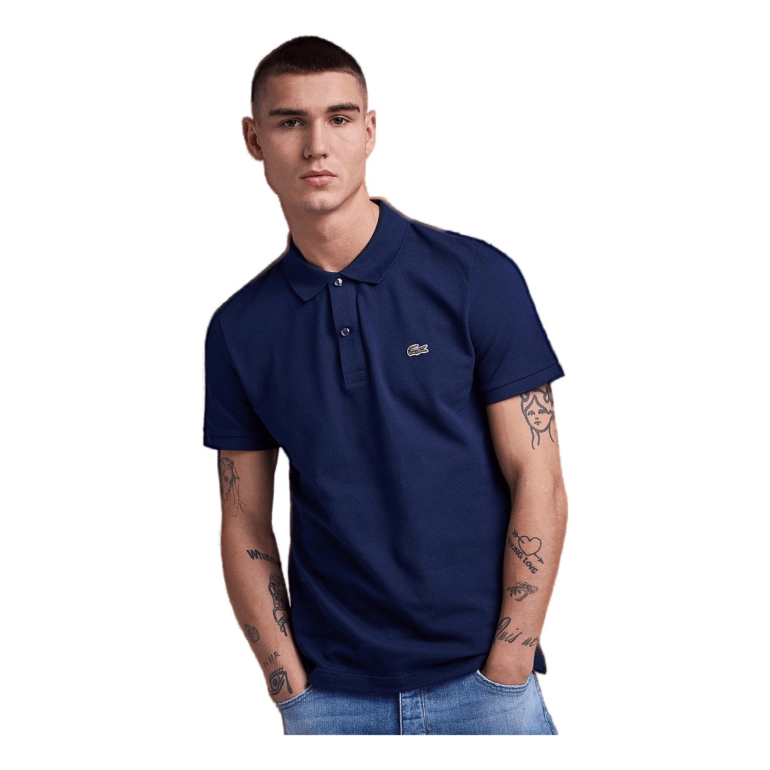 Lacoste Slim Fit Polo Piké 166 Marine