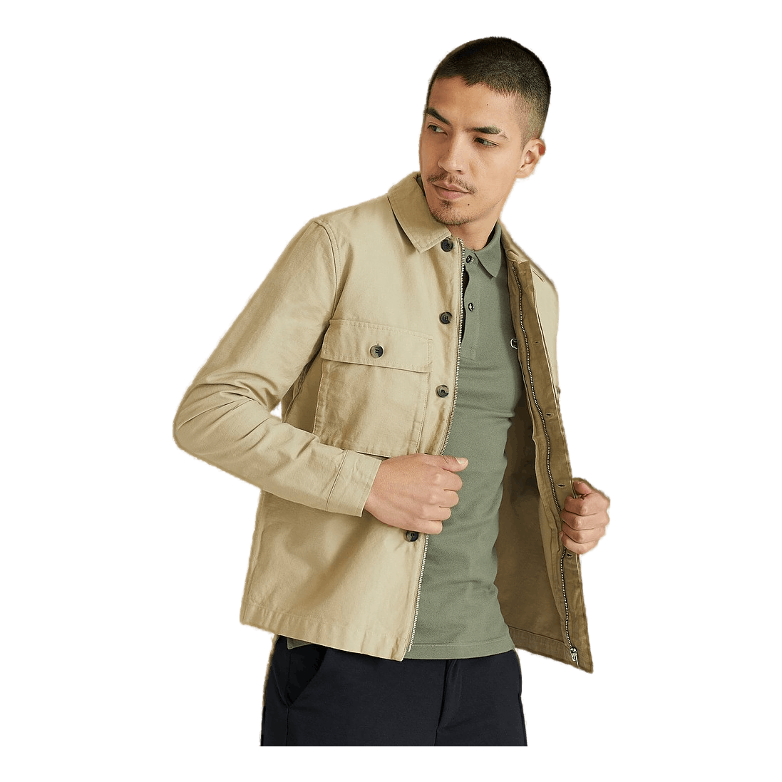 Monterey Overshirt Khaki