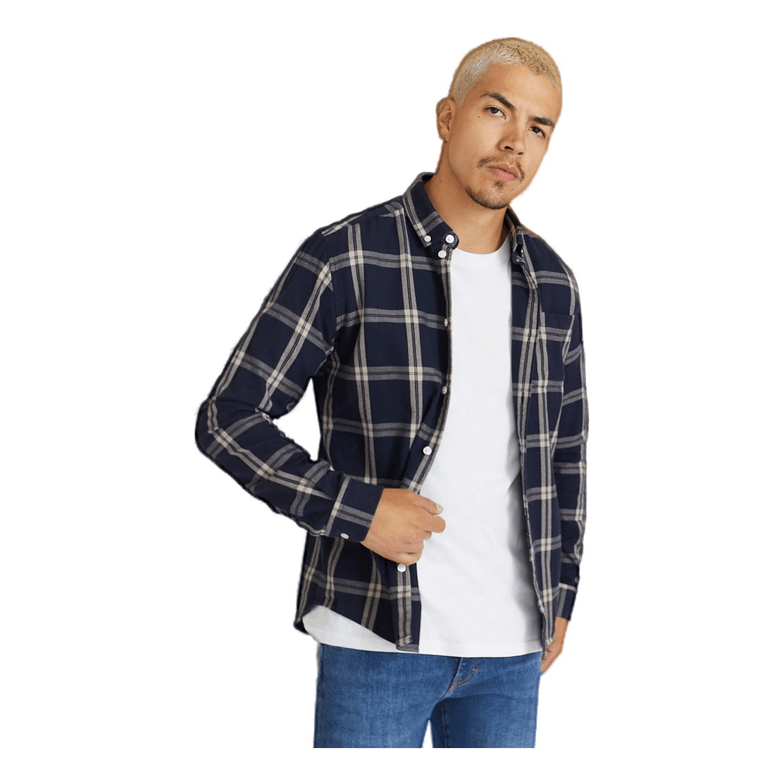 Les Deux Jasper Check Flannel Shirt