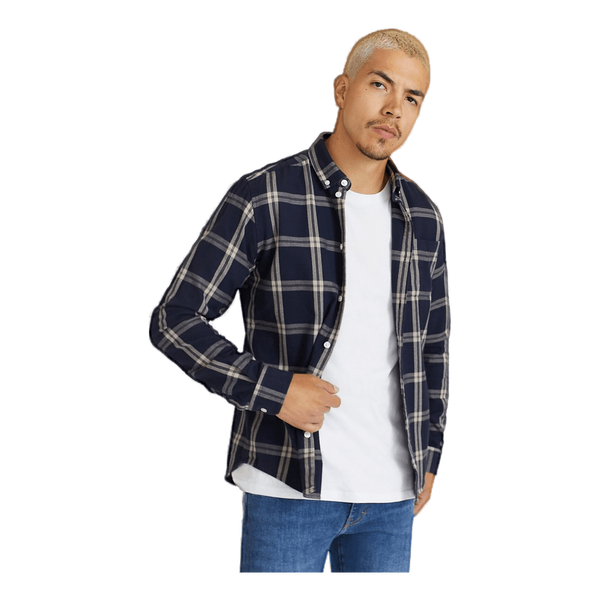 Les Deux Jasper Check Flannel Shirt