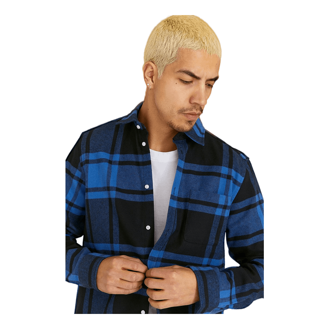 Les Deux Jeremy Check Flannel Shirt