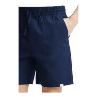 Les Deux Otto Twill Shorts Dark