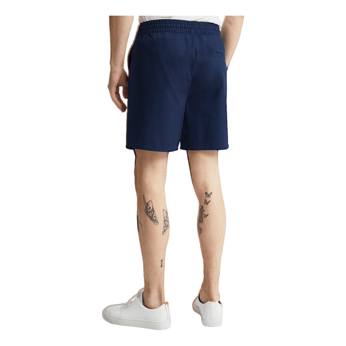 Les Deux Otto Twill Shorts Dark