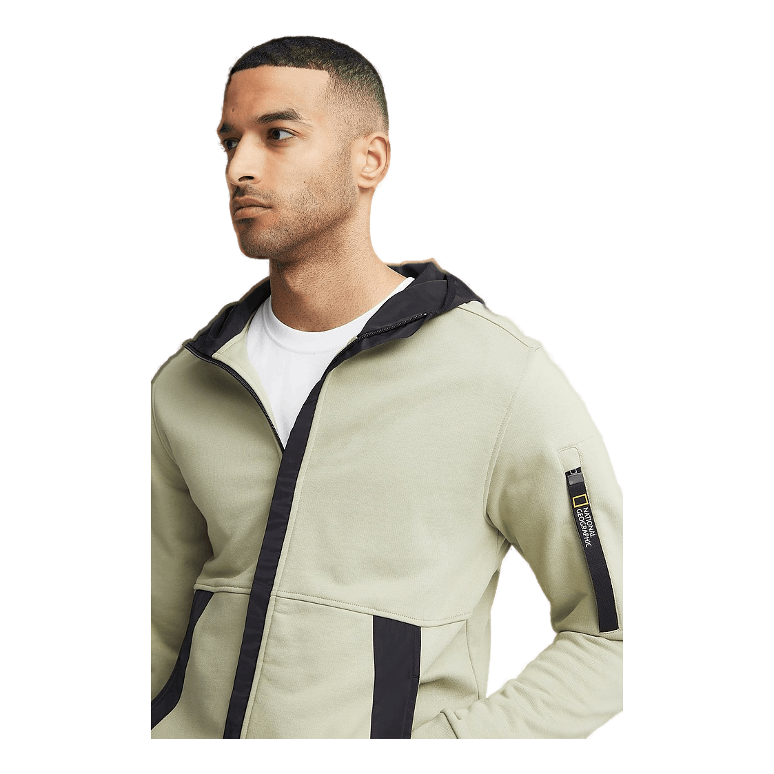 Zipped Sweat Jacket Desert