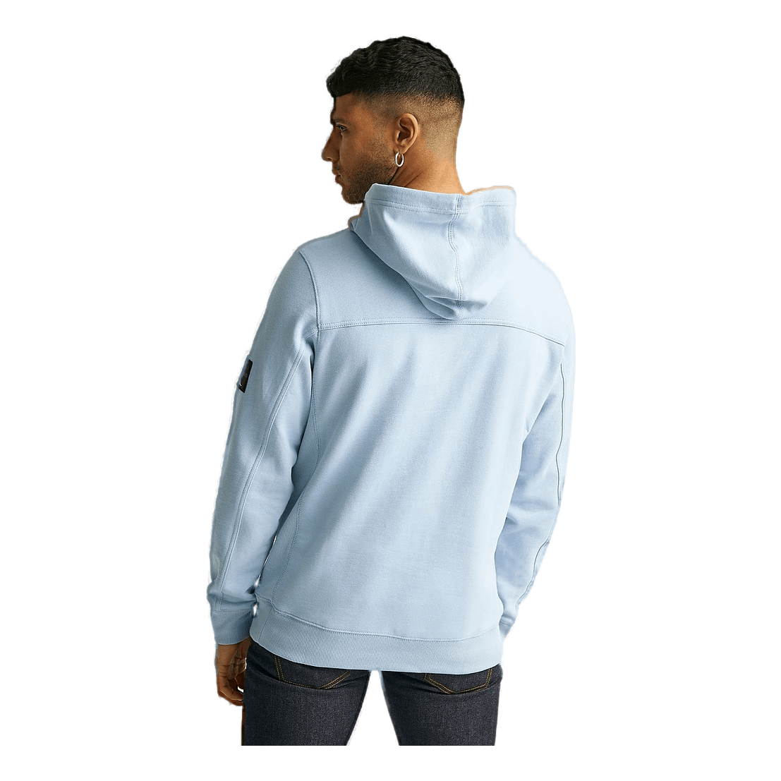 Calvin Klein Monologo Sleeve Badge Hoodie Bayshore