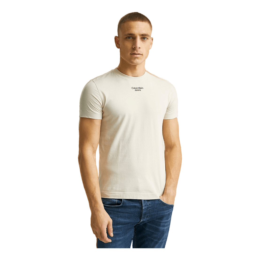 Calvin Klein Stacked Logo Tee Acf