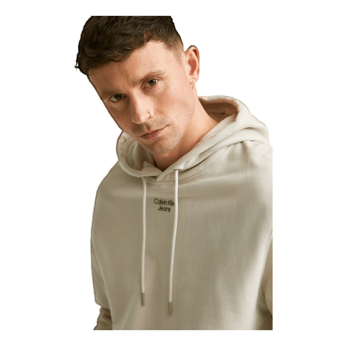 Calvin Klein Stacked Logo Hoodie Acf