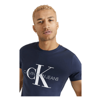 Calvin Klein JeansIconic Monogram Ss Slim Tee Chw - Night Sky