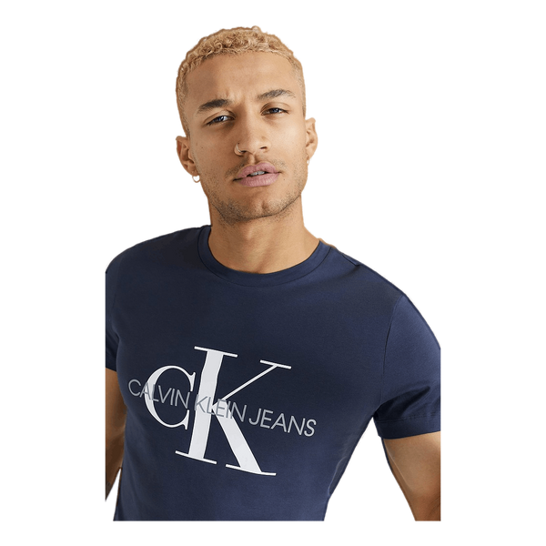 Calvin Klein JeansIconic Monogram Ss Slim Tee Chw - Night Sky