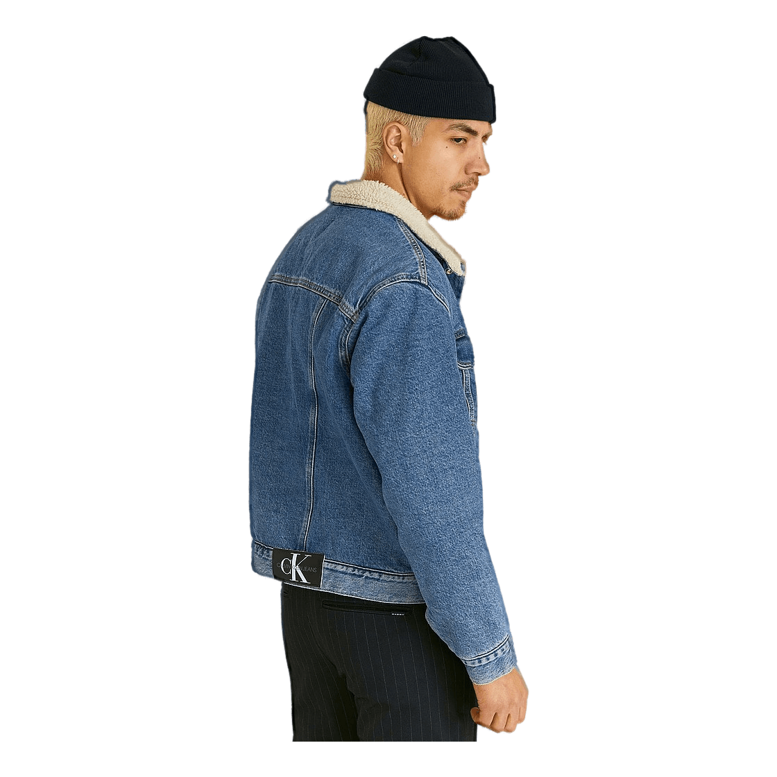 Calvin Klein JeansRegular Sherpa Denim Jacket Denim Light