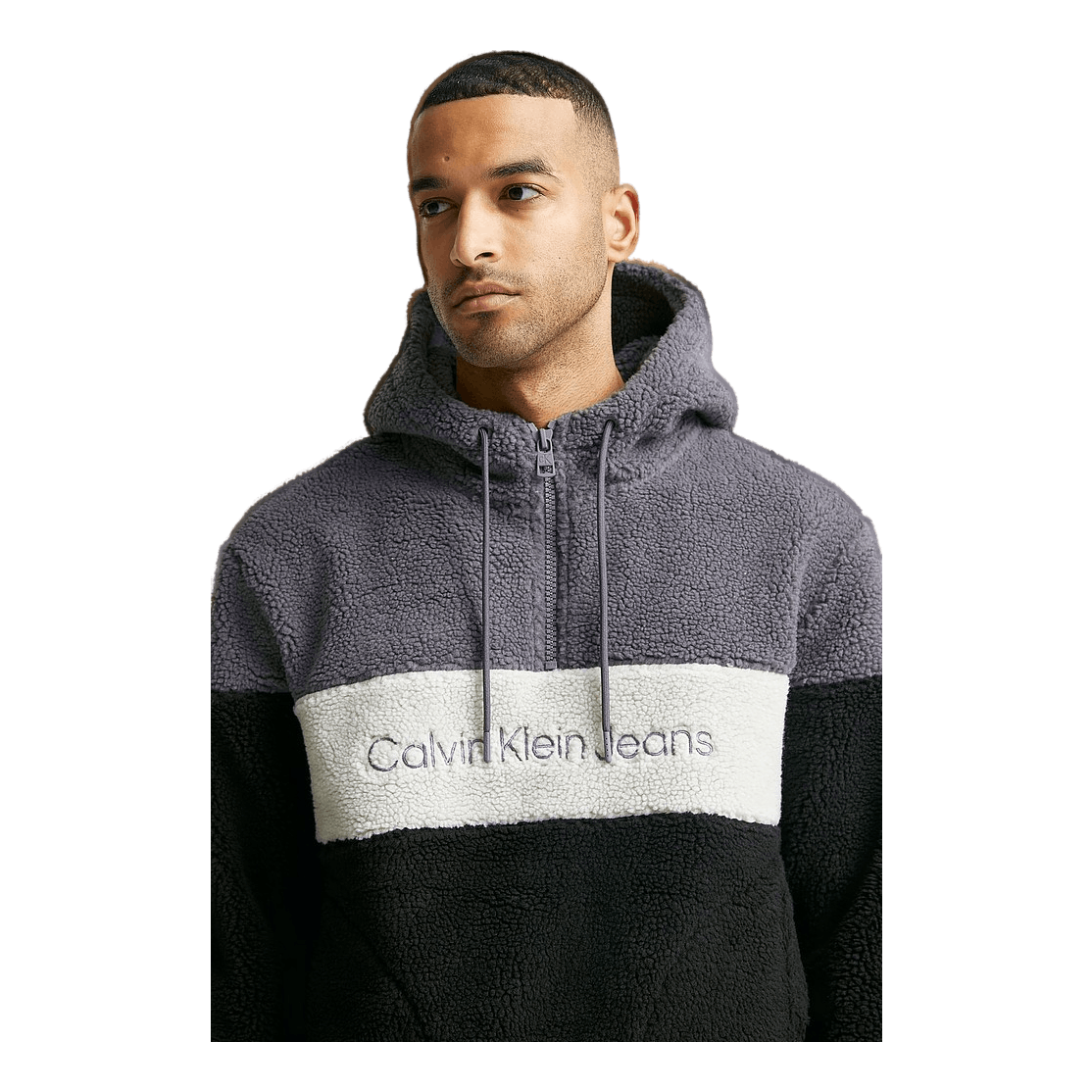 Calvin Klein JeansSherpa Blocking Hwk Hoodie Ck