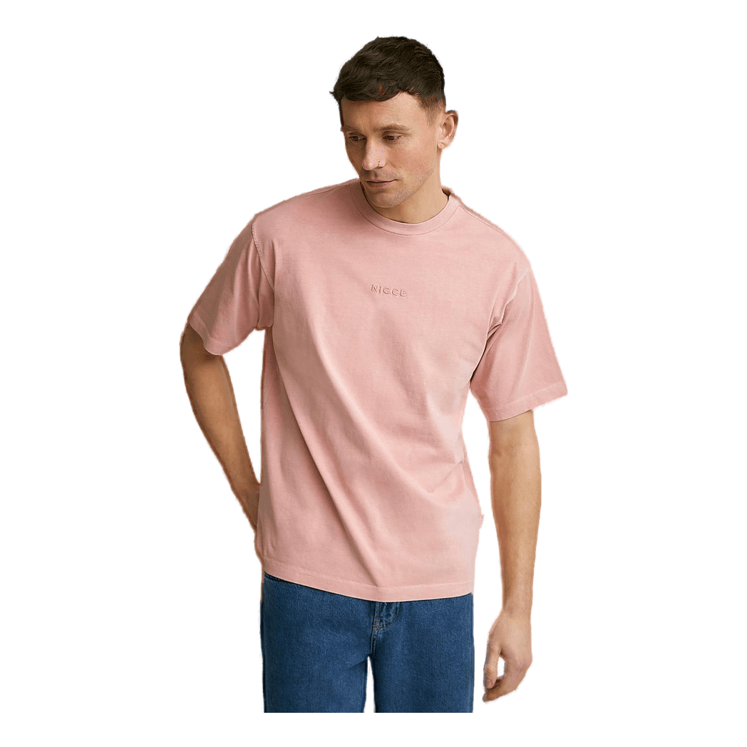 Nicce Garment Dye Mercury T-shirt Washed Elderberry