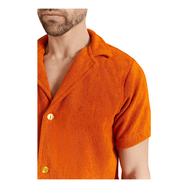 Cuba Terry Shirt Terracotta