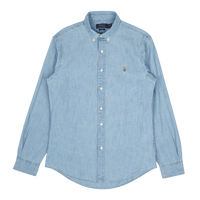 Polo Ralph Lauren Chambray Long Sleeve Shirt 001 Chambray