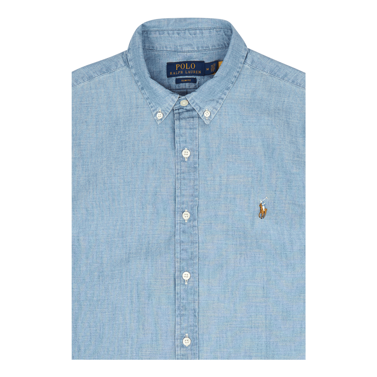 Polo Ralph Lauren Chambray Long Sleeve Shirt 001 Chambray