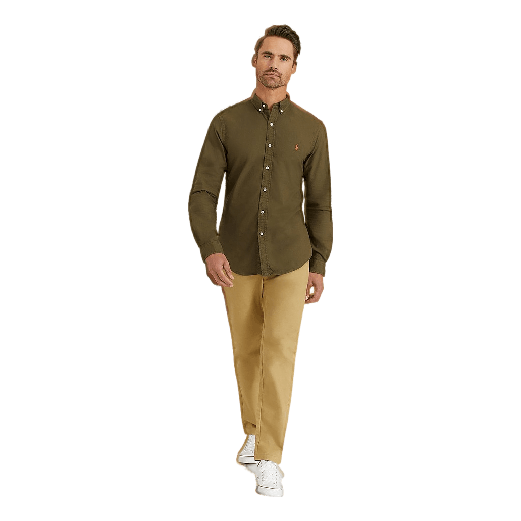 Polo Ralph Lauren Slim Fit Garment-Dyed Oxford Shirt