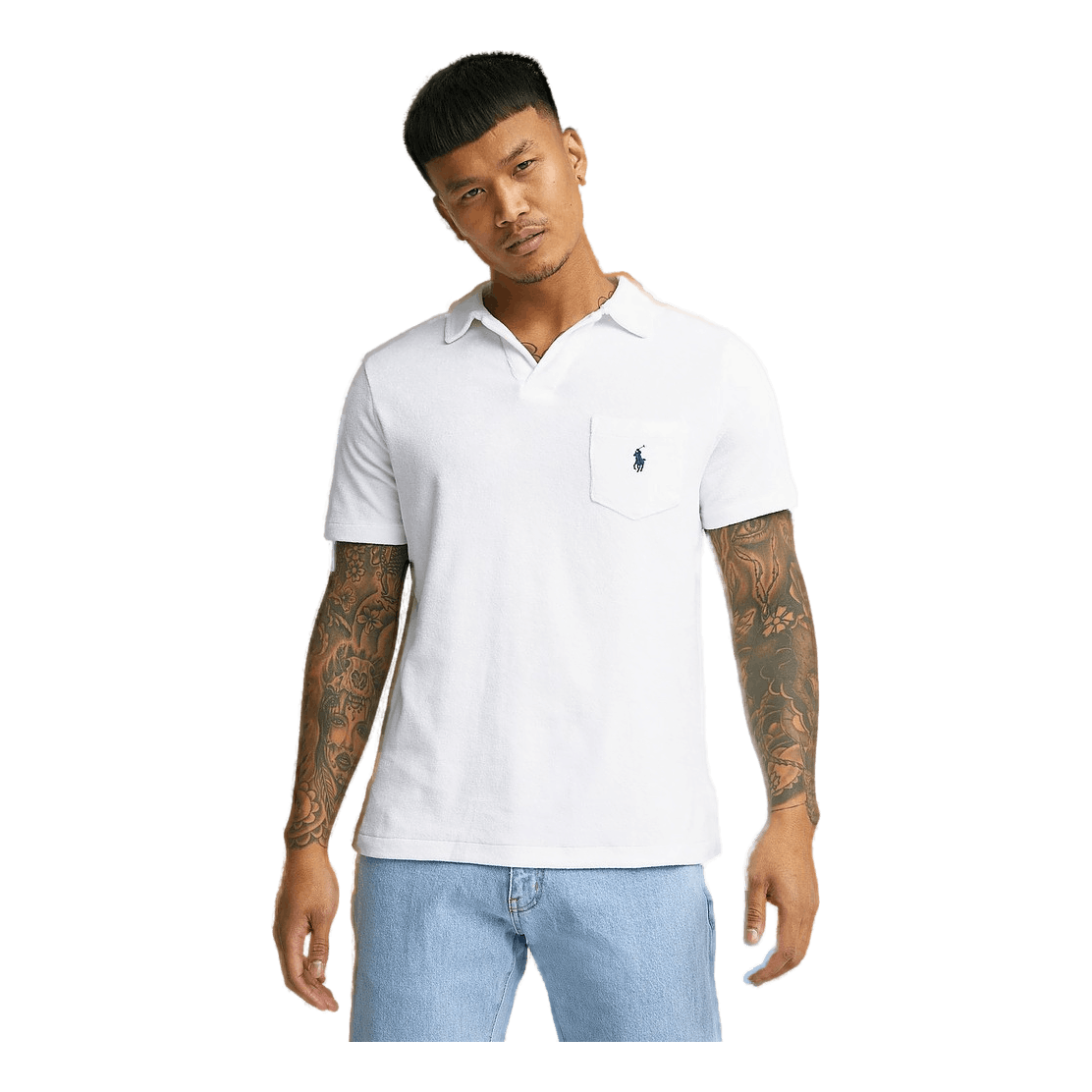 Polo Ralph Lauren S/s Cotton Terry Polo Shirt 002