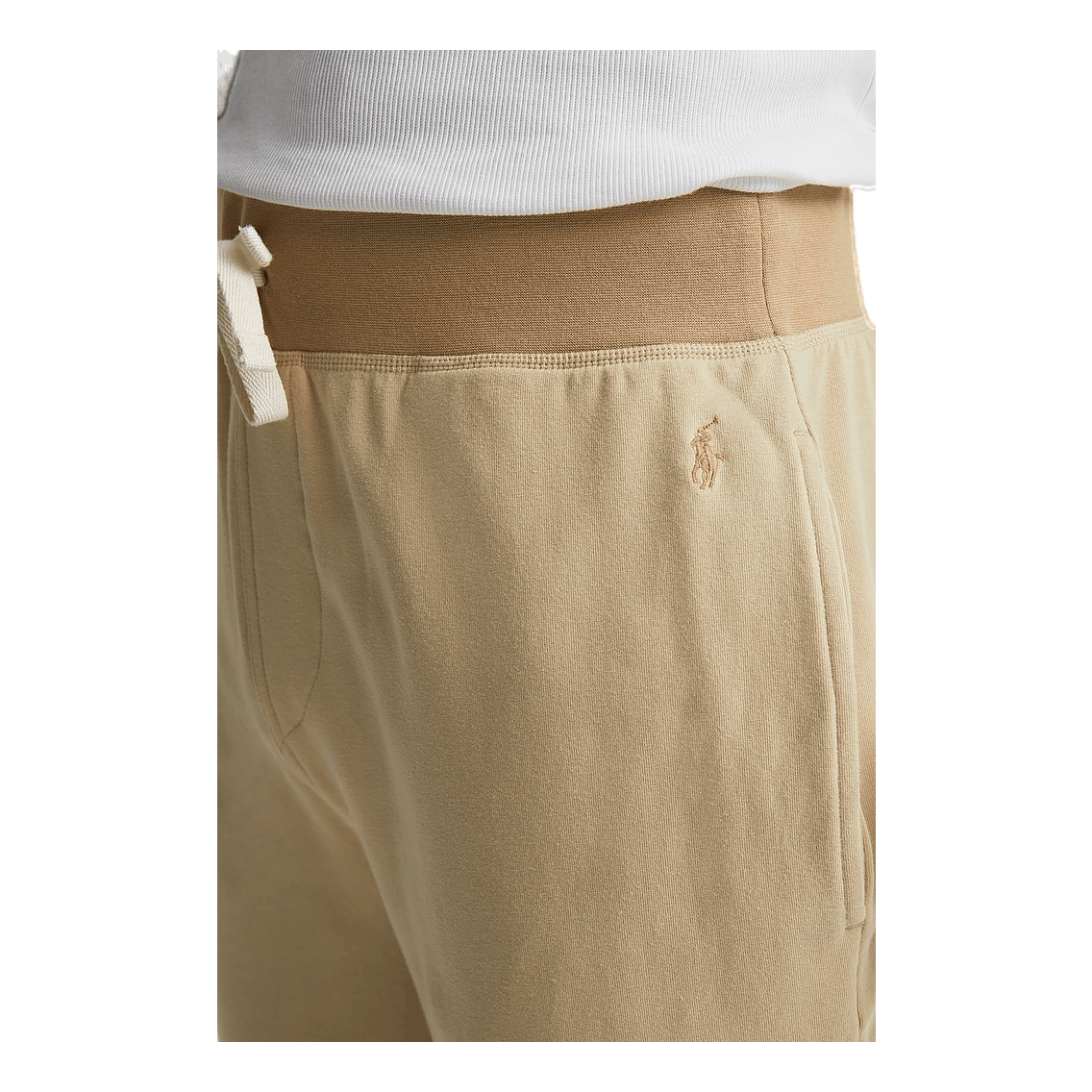 Polo Ralph Lauren Jogger Lounge Bottom 002 Khaki Color Block