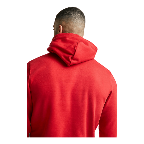 D1. Gant Banner Shield Hoodie Equestrian Red