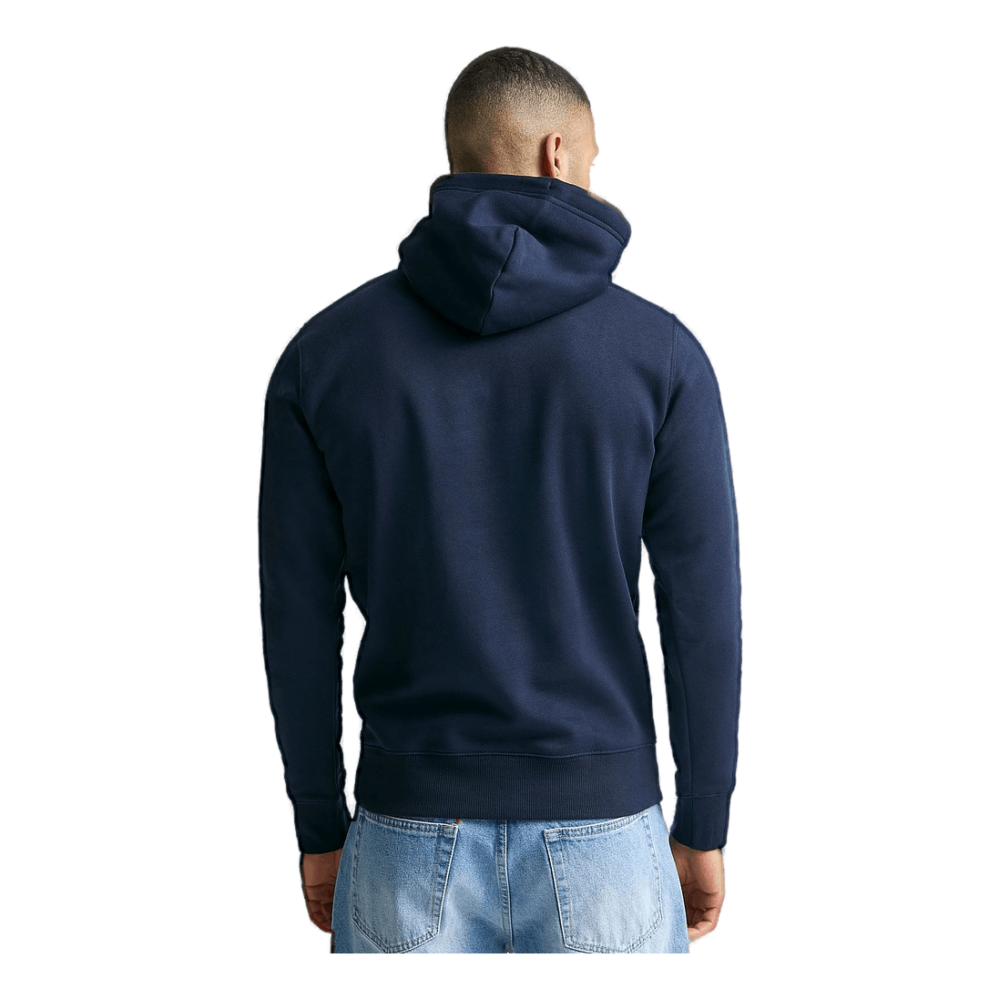 D1. Gant Banner Shield Hoodie Evening