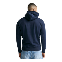 D1. Gant Banner Shield Hoodie Evening