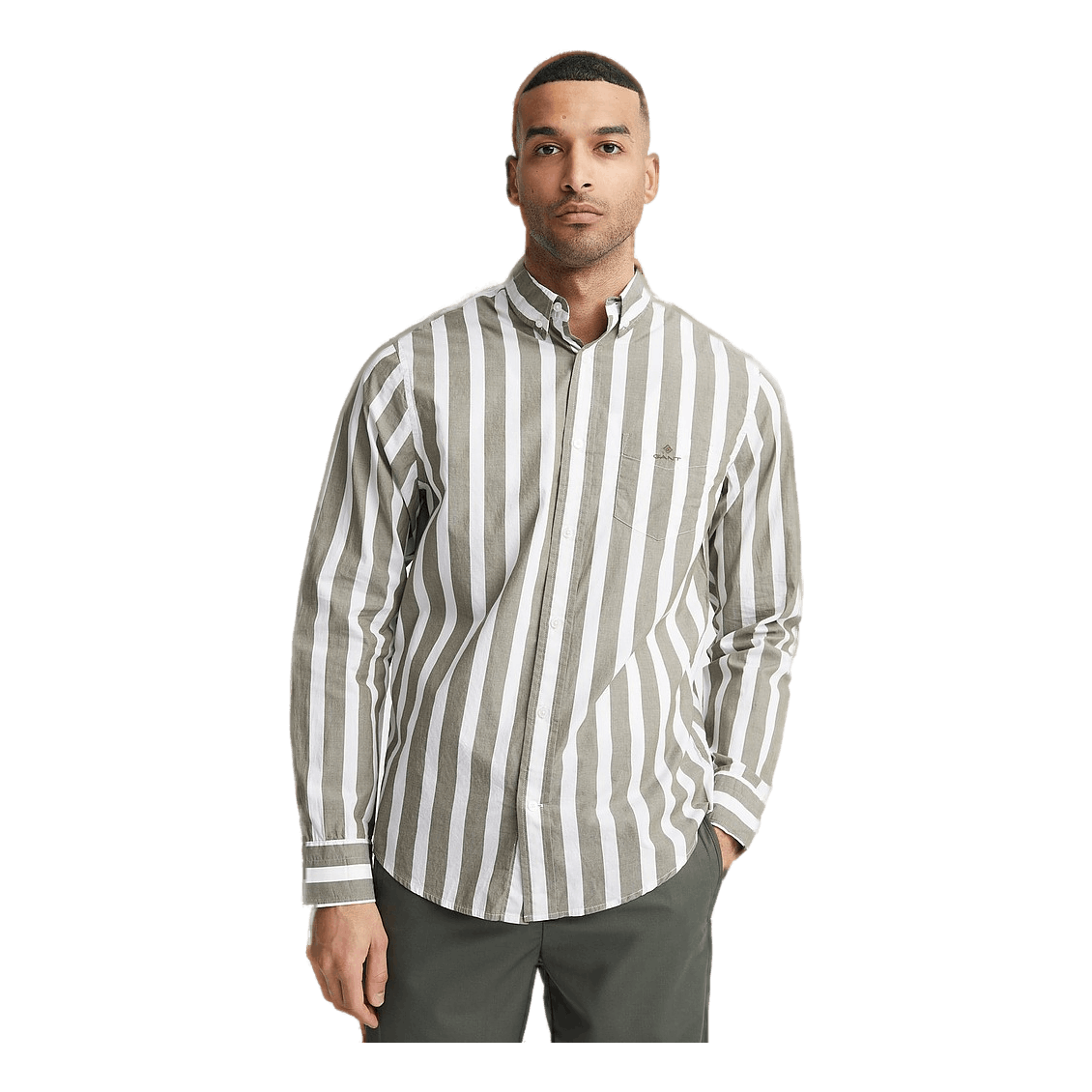 D2.reg Wide Poplin Stripe Bd