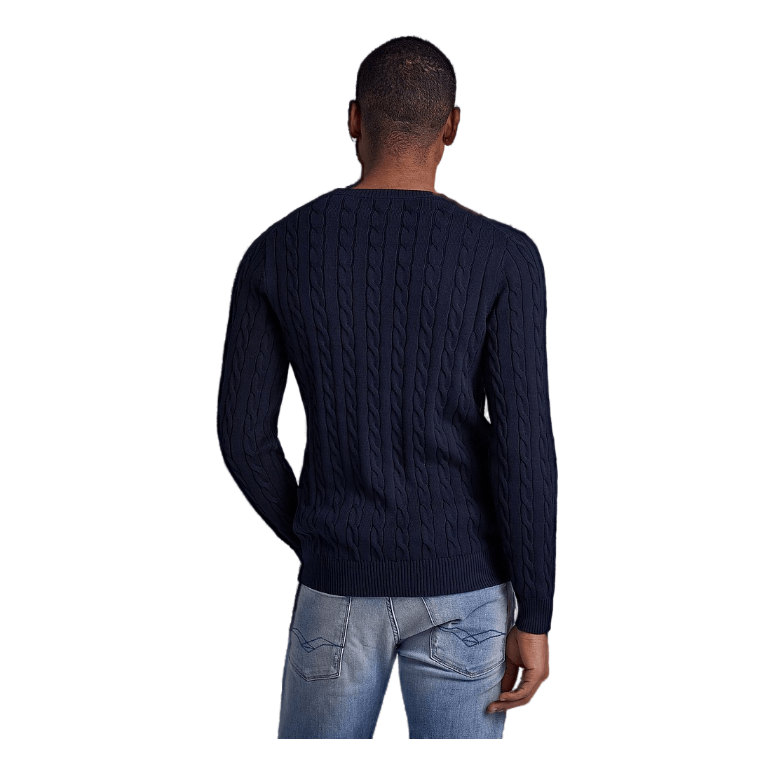 Cotton Cable C-neck Evening