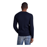 Cotton Cable C-neck Evening