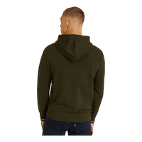 Fred Perry Tipped Hooded Sweatsh 408 Hunting