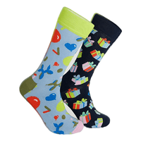 2-pack Happy Birthday Socks Gi Multi