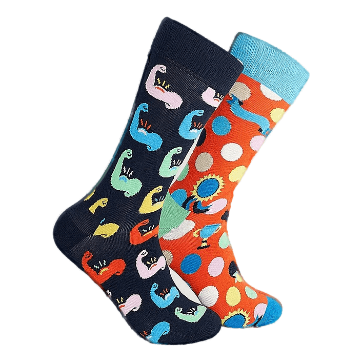 2-pack Father´s Day Socks Gift Multi