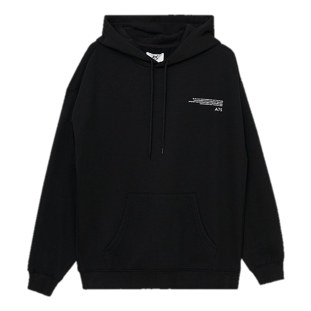 Hood Small Text Print