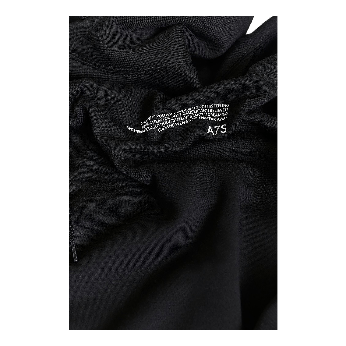 Hood Small Text Print