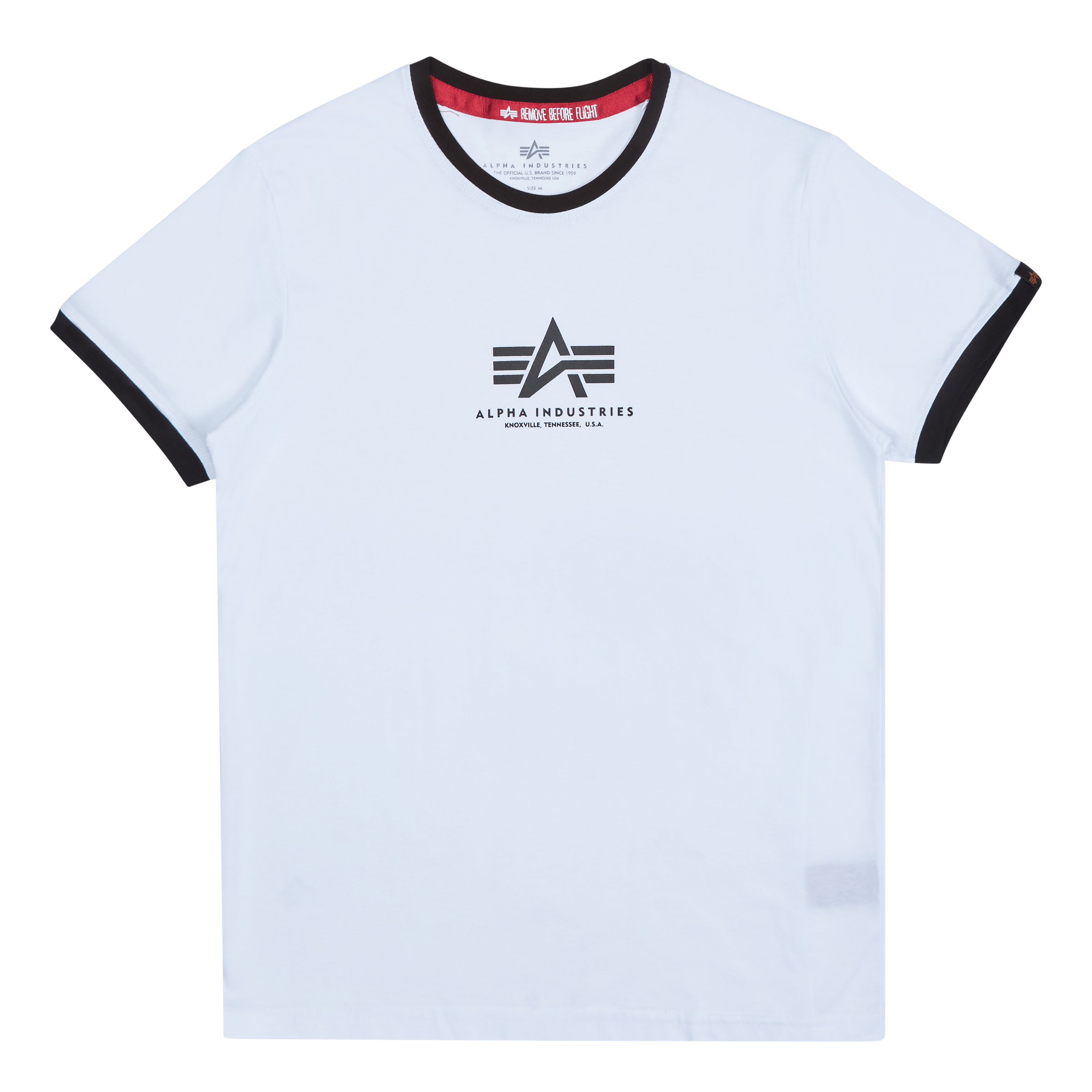 Basic T Alpha 09 Industries Ml Contrast White - –