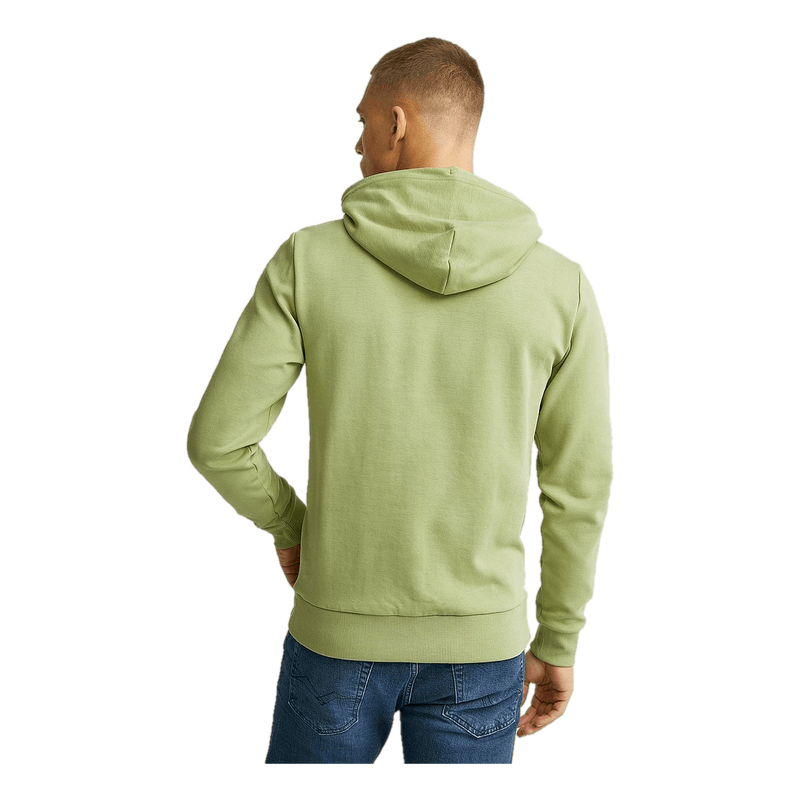 Interlock Micro Logo Hoodie Sage