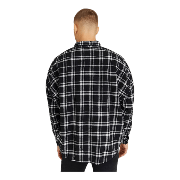 Boxy Flannel Shirt  Check