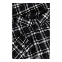 Boxy Flannel Shirt  Check