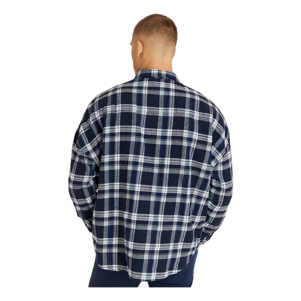 Boxy Flannel Shirt  Check