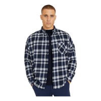 Boxy Flannel Shirt  Check